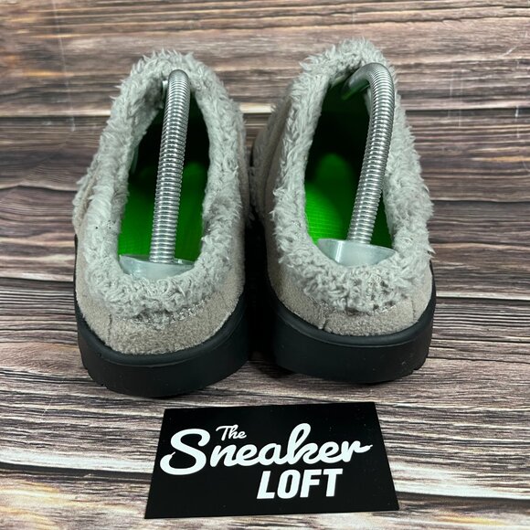 Oofos Women's OOcoozie Mule Beige Comfort Slip On Shoes - Picture 4 of 8